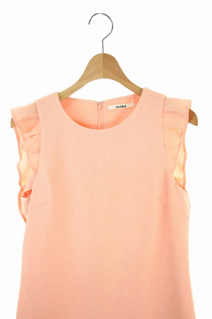 中古 スナイデル Snidel ワンピース ノースリーブ フリル ミニ 0 ピンク Mn Os レディースの通販はau Wowma ワウマ ブランド古着のベクトル 商品ロットナンバー