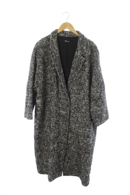 Expectation アルディーノアール Hardy Noir 17aw チェスターコート ツイード 白 黒 Kn Os レディース 新品即決 Carlavista Com