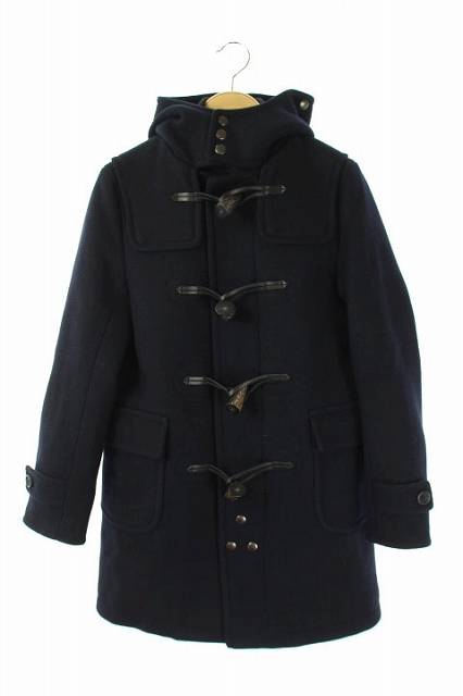 安心の定価販売 サイ Scye ダッフルコート メルトン カシミヤ ジップアップ 36 紺 Ao Os Sh レディース 海外輸入 Paradisiahotel Bj