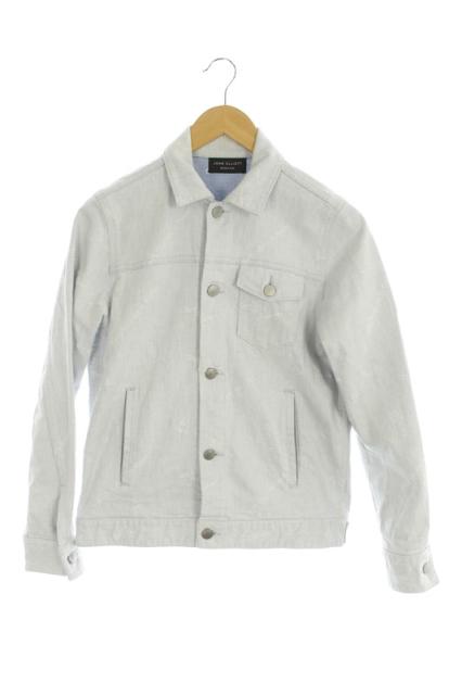 珍しい ジョンエリオット John Elliott デニムジャケット Gジャン 0 ライトブルー My Os Ad メンズ 数量は多 Cerqualandi It