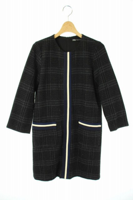 中古 ザラ Zara ワンピース ツイード ミニ 長袖 Xs 黒 グレー Kn Os レディースの通販はau Pay マーケット ブランド古着のベクトル 商品ロットナンバー