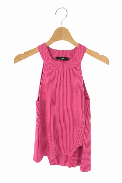 中古 ディーゼル Diesel リブノースリーブニット カットソー Xs ピンク Mn Os Sh レディースの通販はau Pay マーケット ブランド古着のベクトル 商品ロットナンバー
