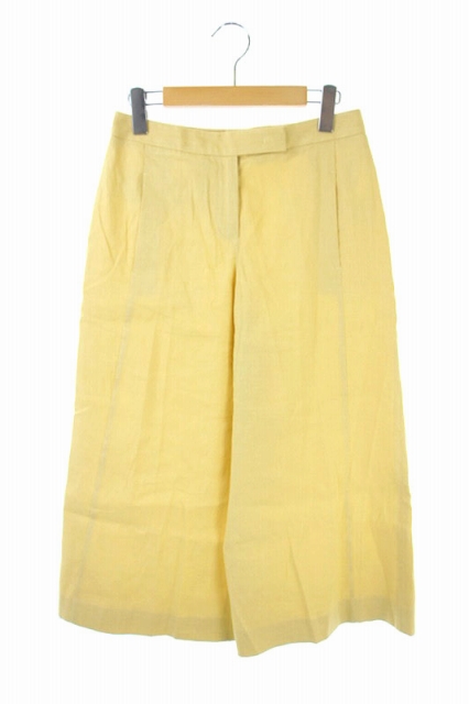中古 ファビアナフィリッピ リネン混ガウチョパンツ ワイド Xxs 黄 マスタード Es Os レディースの通販はau Pay マーケット ブランド古着のベクトル 商品ロットナンバー