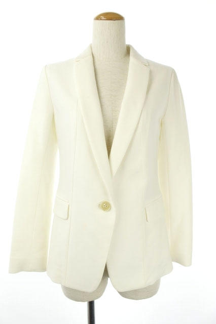 中古 アンタイトル Untitled テーラードジャケット 総裏地 2 白 Mn Os レディースの通販はau Pay マーケット ブランド古着のベクトル 商品ロットナンバー