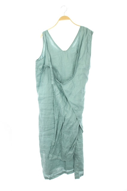 ブランド品専門の ナゴンスタンス ss ss Pay リネンレイヤーデザインワンピース ロング 38 ノースリーブ 2点セット 38 ブルーグレー ワンバオ 718af34f Andersonareaymca Org