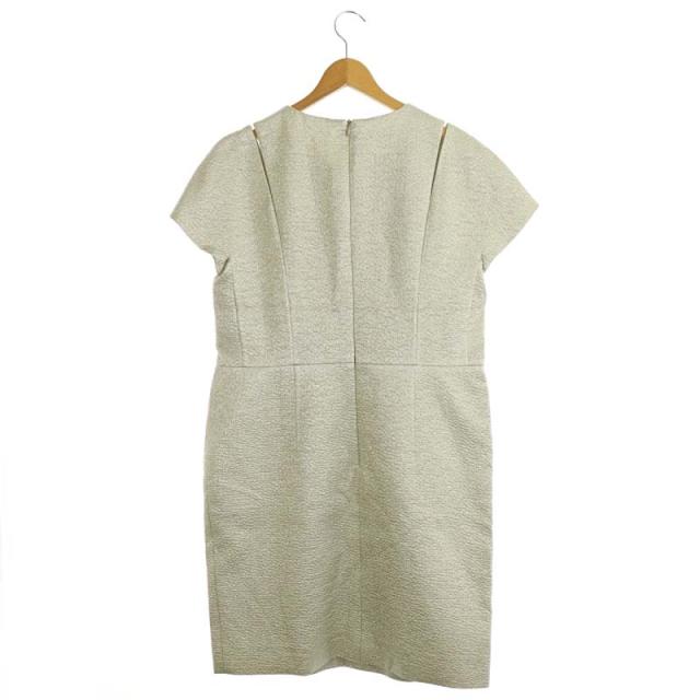 中古 エスカーダ Escada ワンピース ひざ丈 ラメ混 フレンチスリーブ 40 ベージュ Kn Os レディースの通販はau Pay マーケット ブランド古着のベクトル 商品ロットナンバー