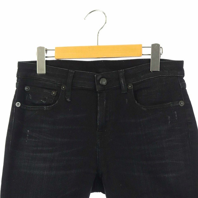 お得高品質 アールサーティーン R13 AP STUDIO取扱 19AW ALISON CROP BLACK デニムパンツ ジーンズ ダメージ加工 28 黒の通販はau PAY マーケット - ブランド古着のベクトル|商品ロットナンバー:503118777 即納NEW