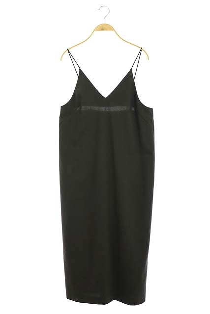 進化版 イエナ Iena ss メランジキャミソールワンピース タイト ロング Vネック 36 グレー Os レディース 本店は Carlavista Com