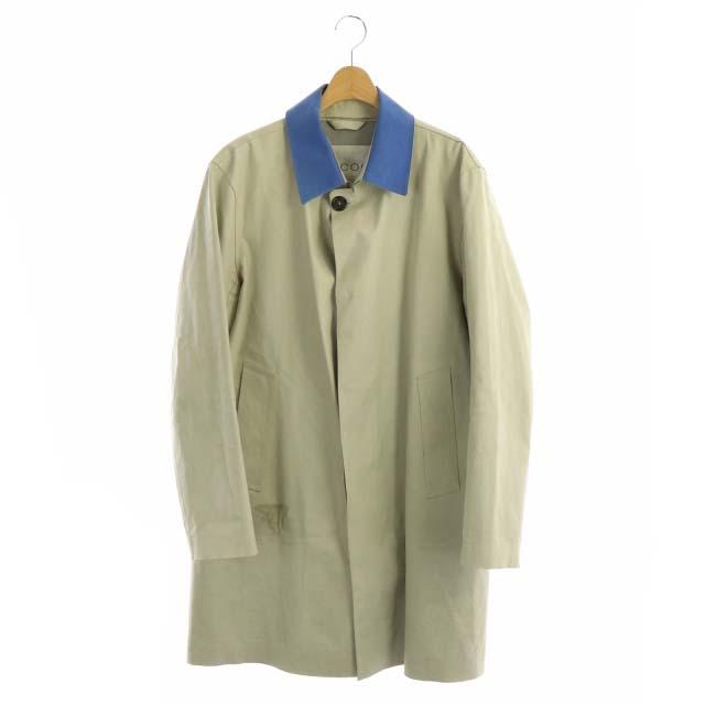 累計販売2万枚突破 ハンコック Hancock ゴム引きコート ステンカラー ロング ロゴボタン 42 ライトグレー 青 ブルー メンズ 海外正規品 Lovemesomegadgets Com