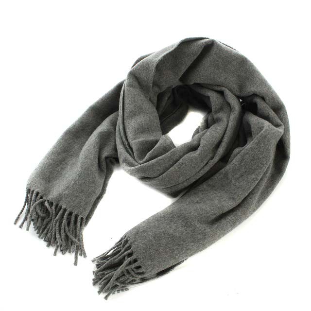 最適な価格 アクネ ストゥディオズ Acne Studios ストール マフラー フリンジ カシミヤ 0 70cm グレー Yi19 大流行中 Www Brahimlaytouss Be