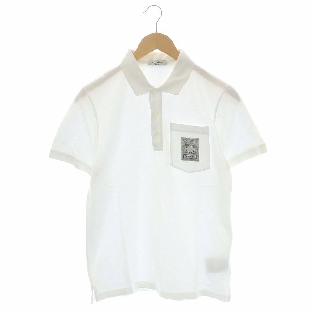 ヴァレンティノ ヴァレンチノ VALENTINO ロゴワッペン ポロシャツ 半袖