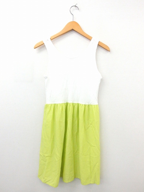 中古 カスタネ Kastane ワンピース ノースリーブ 膝丈 無地 シンプル F グリーン 緑 Kt33 レディースの通販はau Wowma ワウマ ブランド古着のベクトル 商品ロットナンバー