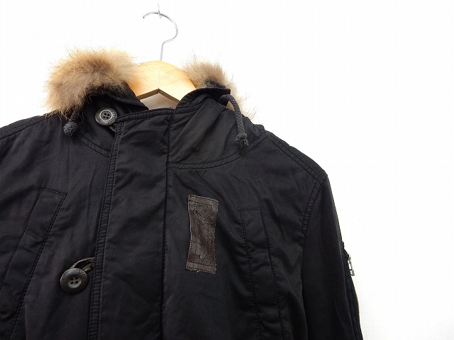 中古 マウジー Moussy コート アウター モッズコート ジップアップ ファー ポケット 1 黒 ブラック St40 の通販はau Pay マーケット ブランド古着のベクトル 商品ロットナンバー