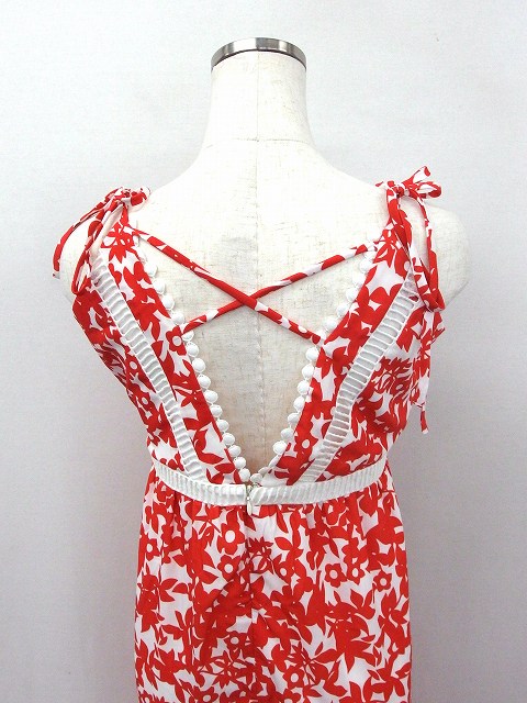 中古 未使用品 ミリオンカラッツ Million Carats タグ付き ワンピース 総柄 背あき ノースリーブ ロング丈 S Ft40 の通販はau Pay マーケット ブランド古着のベクトル 商品ロットナンバー