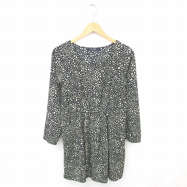 中古 チャオパニック ワンピース 膝下丈 プルオーバー 総柄 薄手 長袖 M 黒 薄茶 ブラック ライトベージュの通販はau Pay マーケット ブランド古着のベクトル 商品ロットナンバー