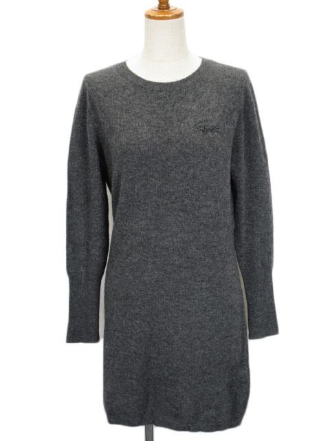 中古 ラコステ Lacoste ワンピース ニット ラインストーン ウール カシミヤ 36 国内正規 グレー レディースの通販はau Pay マーケット ブランド古着のベクトル 商品ロットナンバー