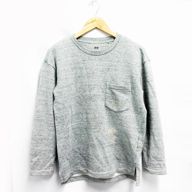 中古 ユニクロ Uniqlo トレーナー スウェット 長袖 クルーネック S