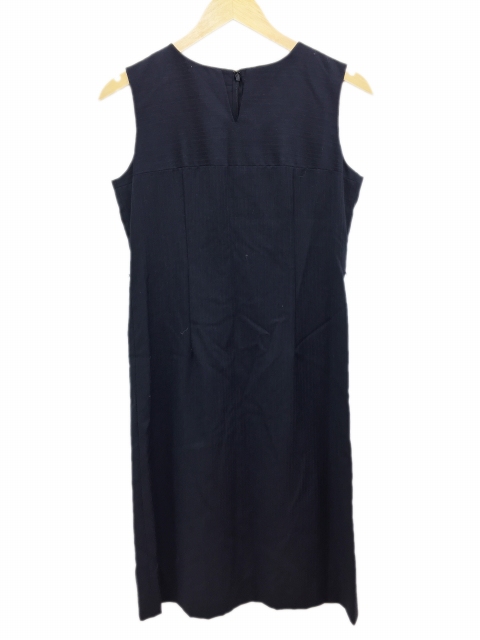 中古 コムサイズム Comme Ca Ism ワンピース ひざ丈 スキッパー ノースリーブ ウール 9 紺 ネイビー Fh41 レディースの通販はau Wowma ワウマ 会員クーポン対象 ブランド古着のベクトル 商品ロットナンバー