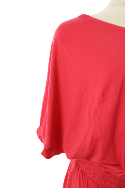 中古 プラステ Plst ワンピース ミモレ ロング 半袖 2 ピンク Mk28 レディースの通販はau Wowma ワウマ ブランド古着のベクトル 商品ロットナンバー