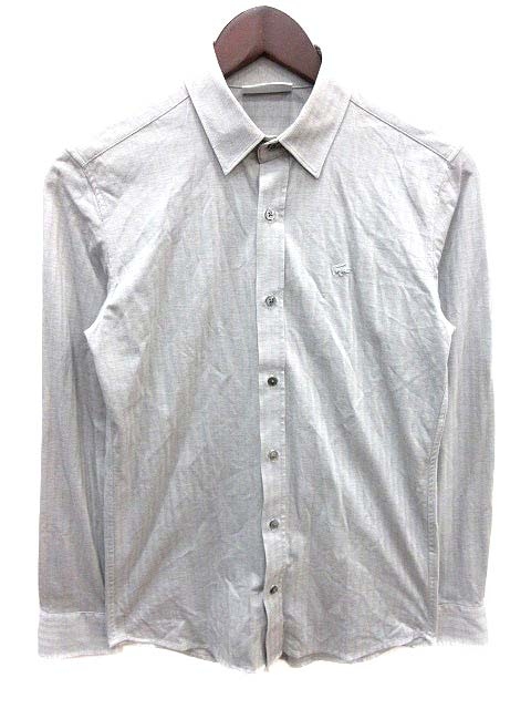中古 ラコステ Lacoste シャツ 長袖 2 グレー Yk メンズの通販はau Pay マーケット ブランド古着のベクトル 商品ロットナンバー