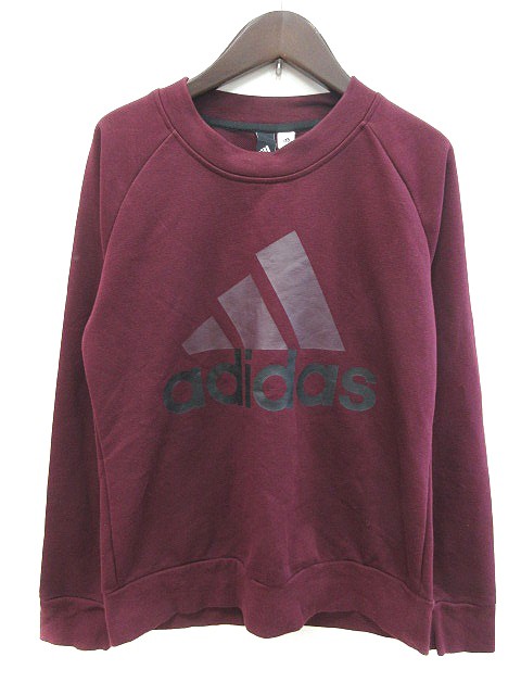 中古 アディダス Adidas トレーナー スウェット クルーネック 長袖