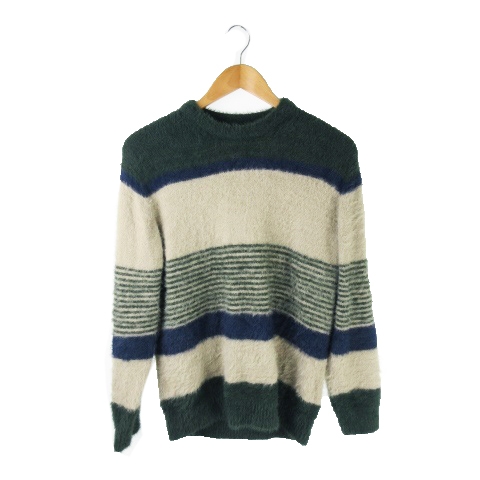 中古 レイジブルー Rageblue セーター ニット クルーネック 長袖