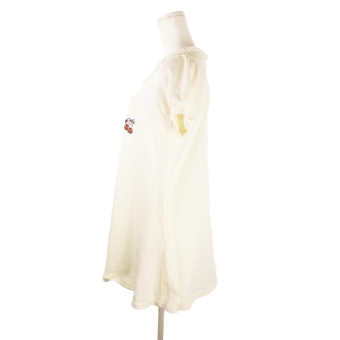 中古 アンクルージュ Ank Rouge ワンピース ミニ 半袖 襟付 スウェット プリント M ホワイト Yh8 レディースの通販はau Pay マーケット ブランド古着のベクトル 商品ロットナンバー