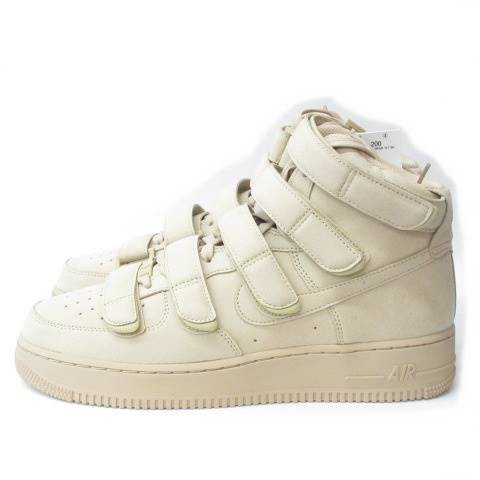 【中古】未使用品 ナイキ NIKE x Billie Eilish ビリーアイリッシュ Air Force 1 High 07 SP ベージュ US9.5 27.5cm