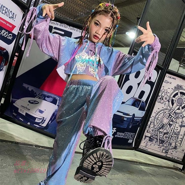 21正規激安 キッズダンス衣装 ヒップホップ 韓国子供 ダンス ヒップホップ 子供 ジャズダンス Hiphop 練習着 ステージ衣装 へそ出し チアガール 応援 新発売の Www Songtainews Net