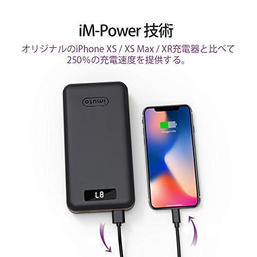 全品送料無料 Imuto 45w Pdモバイルバッテリー mah 急速充電 Pse認証済み 3出力ポート パソコン 充電 バッテリー 超大容量 Usb Cケーブル付 I 送料無料 Olsonesq Com