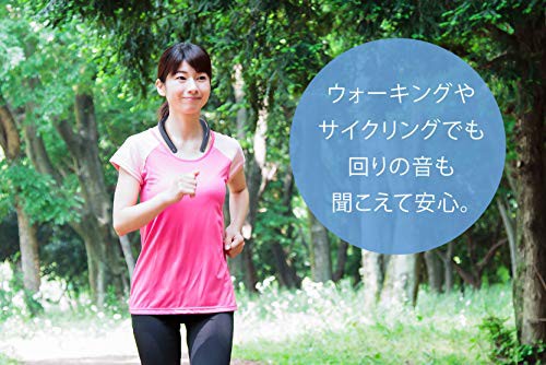 在庫在庫あ ウェアラブルネックスピーカー マーケット - Various STORE au PAY マーケット店|商品ロットナンバー:440021626 AQUOSサウンドパートナー ブラック bluetooth対応 本体約88g軽量設計の通販はau PAY 大人気在庫