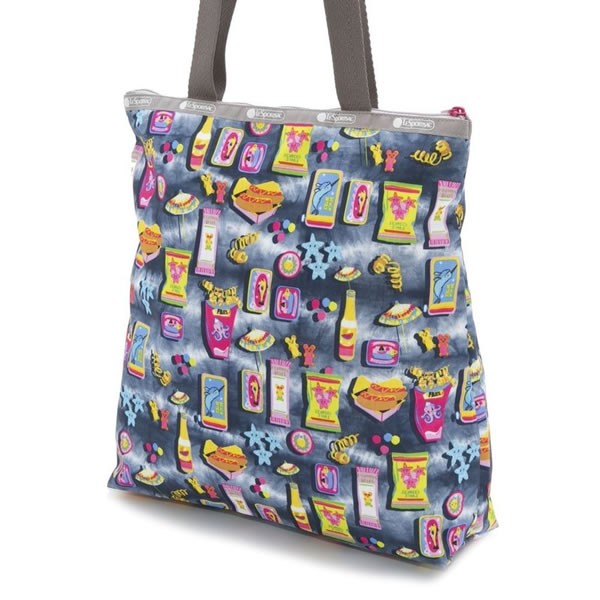 爆安プライス Lesportsac レスポートサック 3531 F949 レディース トートバッグ Easy Magazine Tote Beach Snacks 超美品 Wjelaser Com