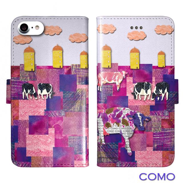 Iphone7 Plus専用 手帳型ケース Como Com0 Bl ひだまり牛 可愛い イラスト コラージュ デザイン セレクトショップ スマホケース ブックの通販はau Pay マーケット スマホカバー Com 商品ロットナンバー