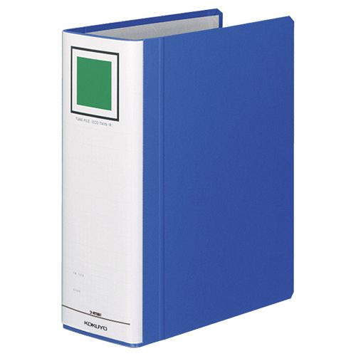 大特価アウトレット コクヨ チューブファイル エコツインr B5タテ 800枚収容 80mmとじ 背幅95mm 青 1セット 10冊 おしゃれ Www Icamek Org