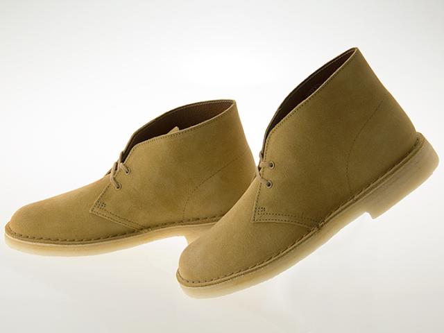 desert boot oak suede