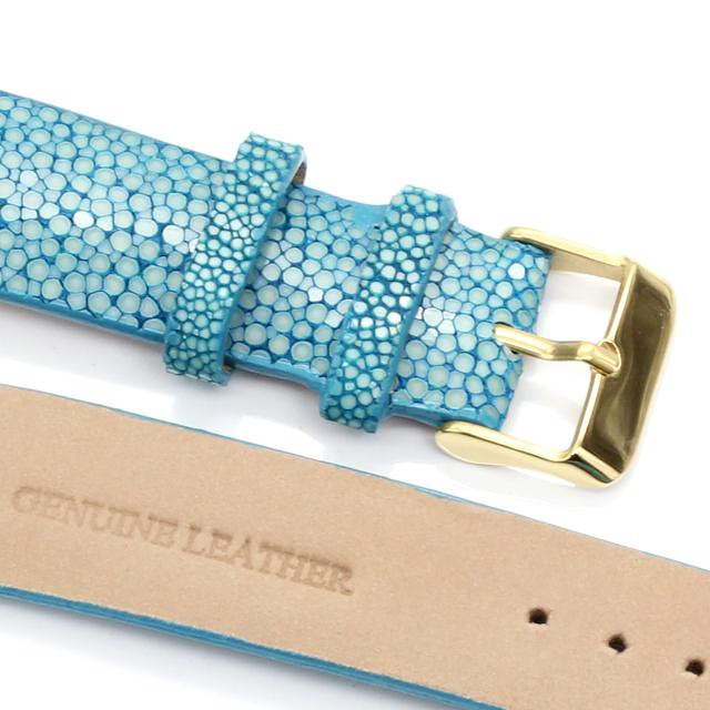 ンとなって エイ革 22mm の通販はau Pay マーケット 石輝 プレミアムストーンショップ 商品ロットナンバー ガルーシャ スティングレイ 腕時計 バンド ベルト ターコイズブルー ガルーシャ