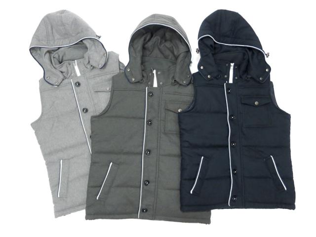 送料無料 中綿ベスト メンズ 2way フード付き パーカー ベスト マルカワ ウールライク 起毛 中綿 ベスト アウター メンズ あったか 秋冬 の通販はau Pay マーケット 大きいサイズのマルカワ 商品ロットナンバー