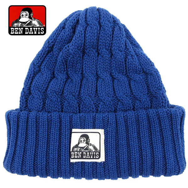 送料無料 BEN DAVIS ニット帽 ニットキャップ ニットワット キャップ 帽子 メンズ レディース 部屋着 ニット ワッチ スキー スノボ 無地