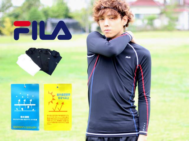 送料無料 フィラ Fila アンダーシャツ メンズ コンプレッション スポーツインナー ブランド 4colorの通販はau Wowma ワウマ マルカワ 商品ロットナンバー