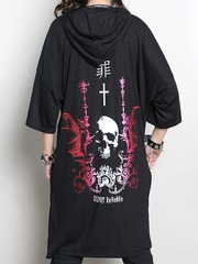 正規激安 送料無料 Apparel セックスポットリベンジ 罪 Mega Zip パーカ 黒 赤 白赤グラデーション F ゴスロリ パンク Sex Pot Revenge 珍しい Bayounyc Com