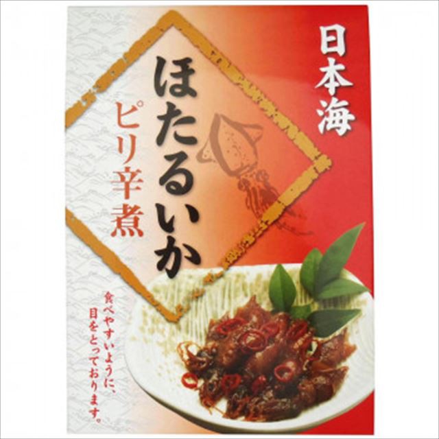 ほたるいかピリ辛煮 目取り 1g 40個 食べやすいよう