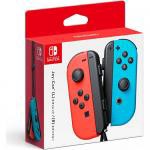 【新品/在庫あり】[ニンテンドースイッチ 周辺機器] JOY-Con(L)ネオンレッド/(R)ネオンブルー [HAC-A-JAE