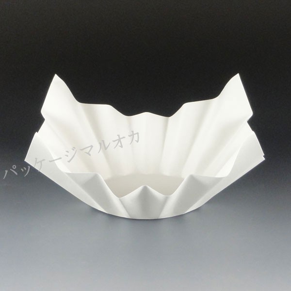 紙鍋 ミニ色和紙鍋（白） SKA-148 50枚