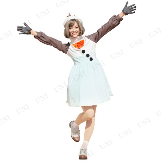 ハロウィン 雪だるま アナと雪の女王 オラフ コスプレ