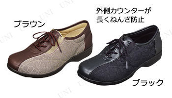 取寄品 らくらく L007 婦人用 ブラウン 介護用品 バースデー 記念日 ギフト 贈物 お勧め 通販 靴 福祉用品 ブラウン23 5cm シューズ
