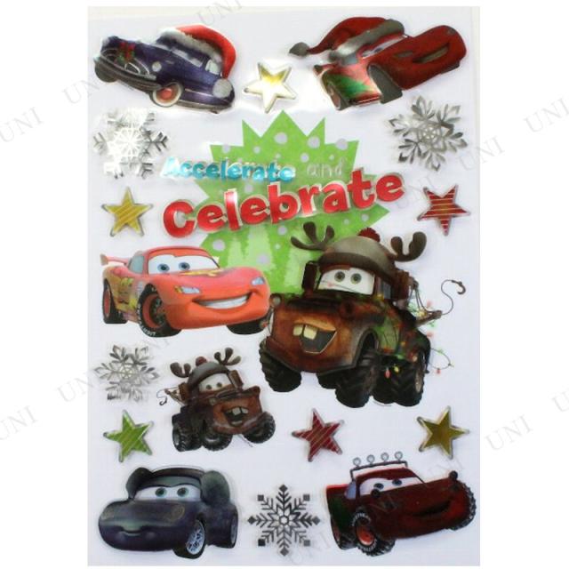 売り尽くしセール ディズニー ウィンドウ3dシール カーズ クリスマスパーティー パーティーグッズ 雑貨 クリスマス飾り 装飾 デコレーション 窓 鏡 21新作 Ccjusers Com
