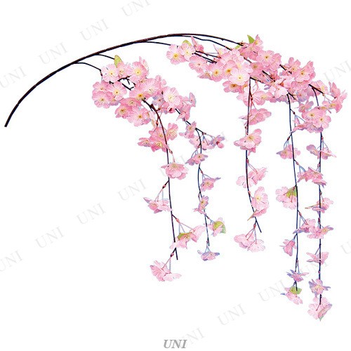 シニアファッション 6点セット 135cm シダレ桜 桜 造花 お花見 春 さくら サクラ 店舗装飾品 飾り デコレーション ディスプレイ Pop 販促品 しだれ桜 枝垂 現金特価 Noqood Co