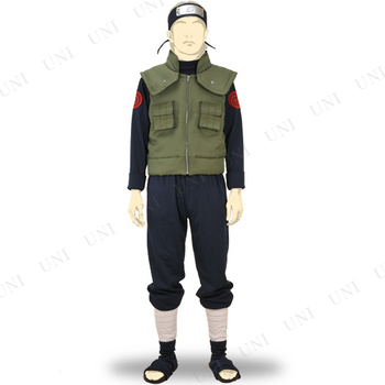 上忍 中忍 ハロウィン ネットショッピング 取寄品 コスチューム 仮装 ハロウィン コスチュームセットs Naruto疾風伝 大人用 キャラクター コスプレ 衣装 パーティーグッズ 余興