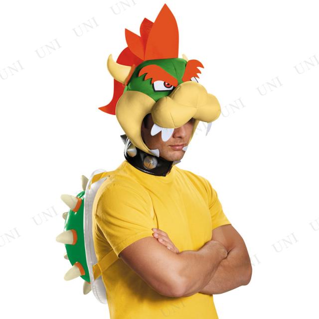 Cosplay服裝kuppa套件成人cosplay服裝萬聖節派對貨物覆蓋超級馬里奧萬聖節服裝petit Cap Hat Character Mario Brothers Nintendo コスプレ 仮装 クッパキット 大人用 コスプレ 衣装 ハロウィン パーティーグッズ かぶりもの スーパーマリオ ハロウィン 衣装 プチ仮装