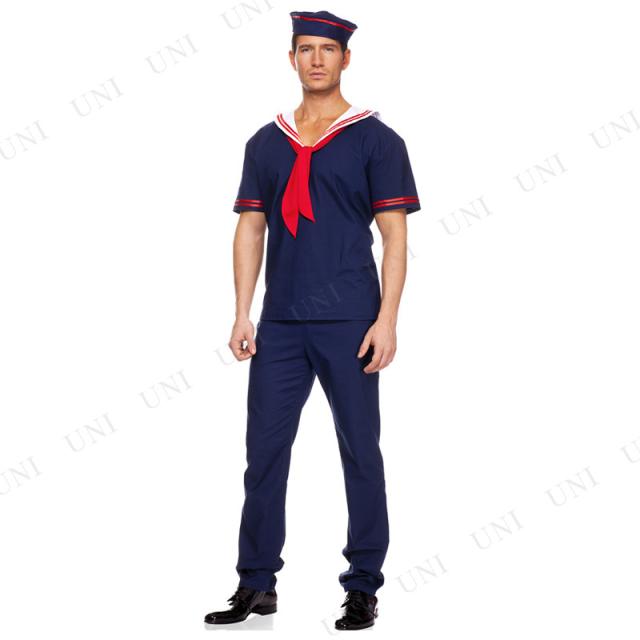 お1人様1点限り コスプレ 仮装 セーラーマン M コスプレ 衣装 ハロウィン 仮装 コスチューム 大人用 パーティーグッズ 余興 水兵 海兵 男性用 メンズ 国内正規品 限定 Farmerscentre Com Ng